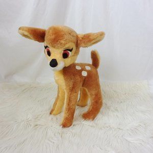 Vintage Bambi Plush 70's Disney Standing Classic